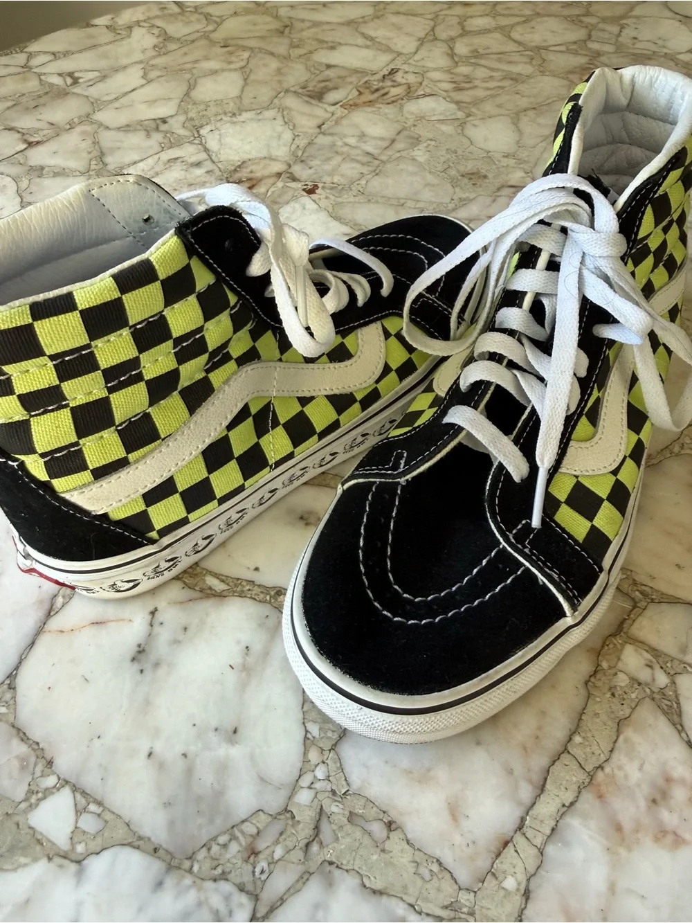 Vans Sk8-Hi BMX Checkerboard Sneakers